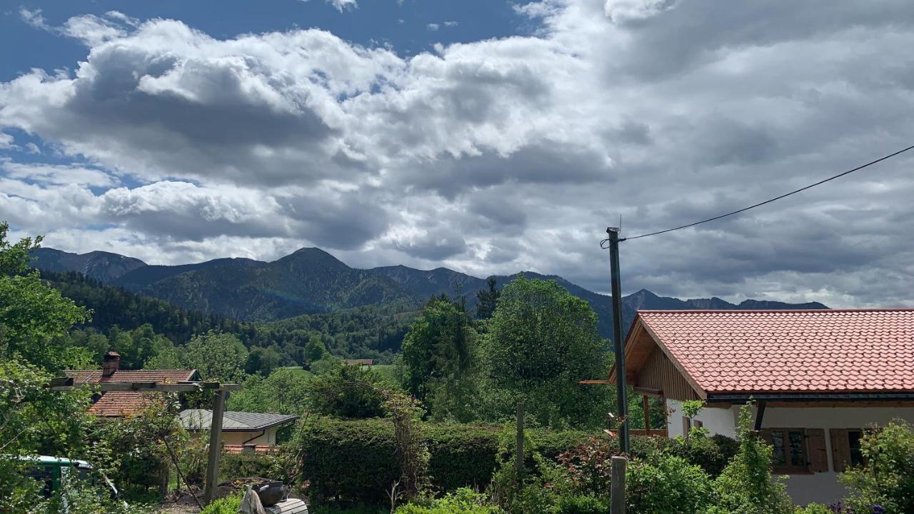 Apartment With A Stunning View Of The Alps - Wohnung Mit Atemberaubenden Blick Auf Die Alpen Fischbachau Esterno foto